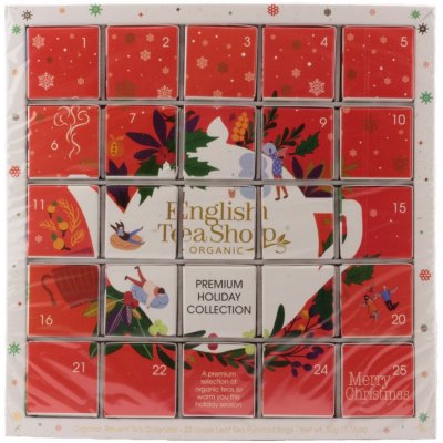 English Tea Shop Pyramidky Adventní kalendář červený puzzle 25 ks – Zbozi.Blesk.cz