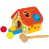Dřevěná hračka Small Foot multifunkční dům