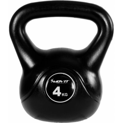 Movit Kettlebell plast/beton 4 kg – Zboží Dáma