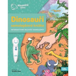 Interaktivní hračky Albi Kouzelné čtení Samolepková knížka Dinosauři