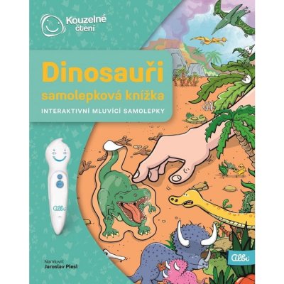 Albi Kouzelné čtení Samolepková knížka Dinosauři