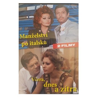 Manželství po italsku/Včera,dnes a zítra DVD 2 filmy/plast – Hledejceny.cz