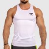 Pánské sportovní tílko Iron Aesthetics funkční Performance Racerback bílá