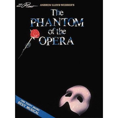 Fantom opery noty na snadný klavír