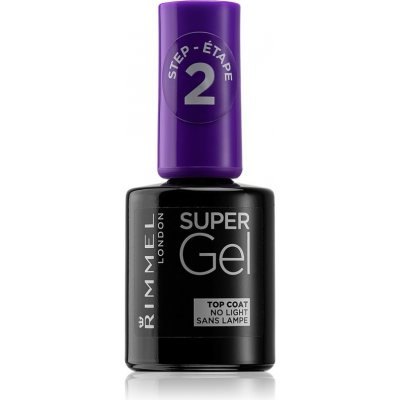 Rimmel London 60 Seconds By Rita Ora vrchní ochranný lak na nehty s leskem 12 ml – Hledejceny.cz