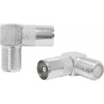 CABLETECH Uhlový TV konektor LX0078K