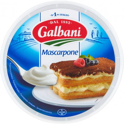 Galbani Mascarpone Santa Lucia čerstvý smetanový sýr 250g – Zboží Dáma