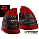 Tuning-Tec Zadní čirá LED světla Mercedes Benz C S203 - Combi (2001 - 2007) - kouřové červené – Hledejceny.cz
