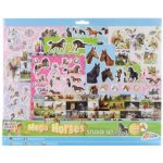 Samolepky koně 500 ks – Zboží Dáma