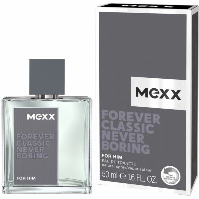 Mexx Forever Classic Never Boring toaletní voda pánská 50 ml – Zboží Mobilmania