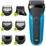 Braun Series 3 310 BT Black/Blue – Zboží Mobilmania