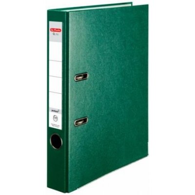 Herlitz Pákový pořadač Q.file 5 cm zelený – Zboží Živě