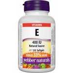 Webber Naturals E 400 IU 120 tobolek – Hledejceny.cz