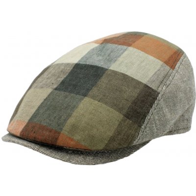 Fiebig Headwear since 1903 Pánská letní lněná bekovka patchwork olivová – Hledejceny.cz