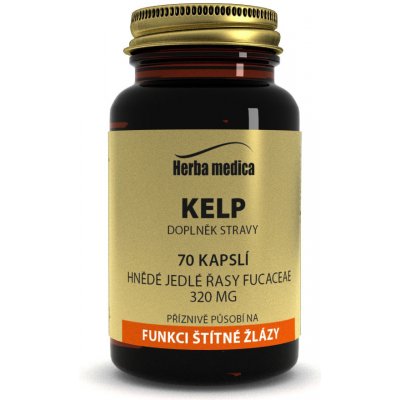 Herba medica Kelp 350mg 60 vegan kapslí