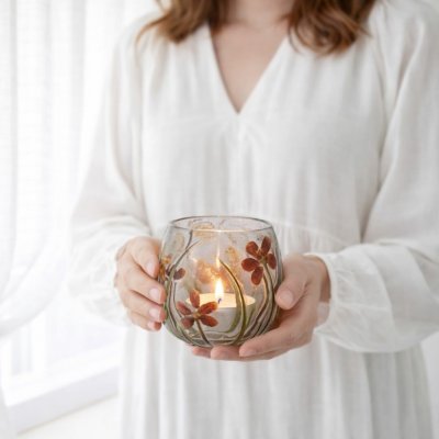 Wikholm Form Svícen Depali s květinou S – Zbozi.Blesk.cz