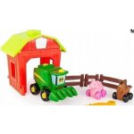Tomy John Deere Kids Postav si kamaráda kombajn Corey – Zboží Dáma