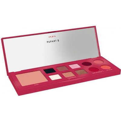 PUPA Milano Paletka na tvář Pupart Small Burgundy Palette 11,4 g – Zboží Mobilmania