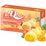 Qlove Japonské Koláčky Mango & Pineapple Premium Filling Mini Mochi 80 g – Sleviste.cz