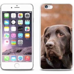 Pouzdro mmCase Gelové iPhone 6/6S Plus - hnědý labrador