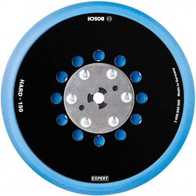 BOSCH Podložné brusné talíře EXPERT univerzální multiděrované 150 mm, tvrdé 2608900008 – Zboží Mobilmania