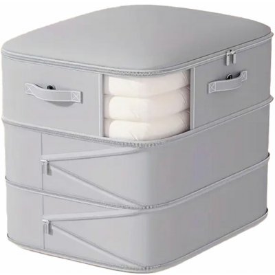 HomeLife Samokompresní skládací organizér ZIP BAG 52 x 42 x 60 cm – Hledejceny.cz