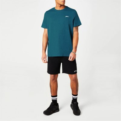 Slazenger Tipped pánské tričko Teal – Hledejceny.cz