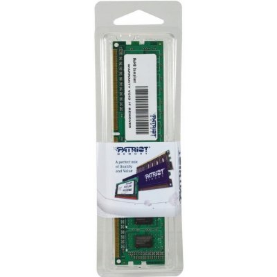 Patriot DDR3 8GB 1600MHz CL11 PSD38G16002 – Zboží Živě