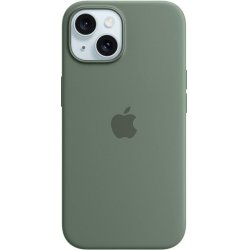 Apple Silikonové s MagSafe iPhone 15, cypřišově zelené MT0X3ZM/A