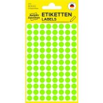 Avery Zweckform 3179 Samolepící kolečka 8 mm 416 ks neonově zelené – Zboží Mobilmania