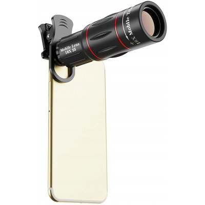 Apexel 18X univerzální / čočka / teleskop pro fotoaparát smartphonu se stativem, makro 15X