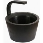 Sentiotec 342x dřevěné vědro 4l černá – Zboží Dáma