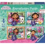 RAVENSBURGER Gábinin kouzelný domek 4v1 12 16 20 24 dílků – Zboží Mobilmania