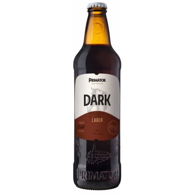 Primátor Dark tmavý ležák 4,5% 0,5 l (sklo)