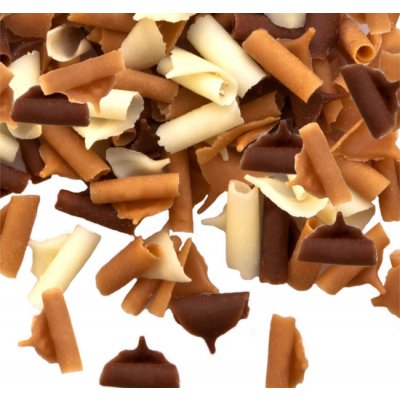 Čokoládové hobliny TRIO (80 g) 5506 dortis dortis – Hledejceny.cz