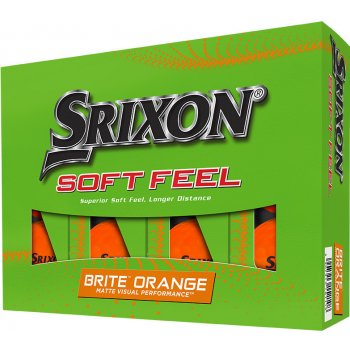 Srixon Soft Feel Brite 23 2-plášťový oranžový 3ks