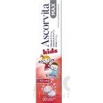 Ascorvita Max Kids 20 šumivých tablet – Hledejceny.cz