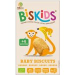 Belkorn BISkids BIO dětské celozrnné sušenky s banánem bez přidaného cukru 6M+ 120 g – Zbozi.Blesk.cz