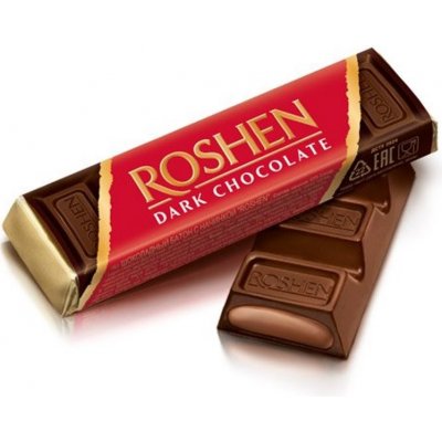 Hořká čokoláda s kakao Roshen 43 g – Hledejceny.cz