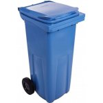 J.A.D. Tools popelnice plastová, 120L, modrá – Sleviste.cz