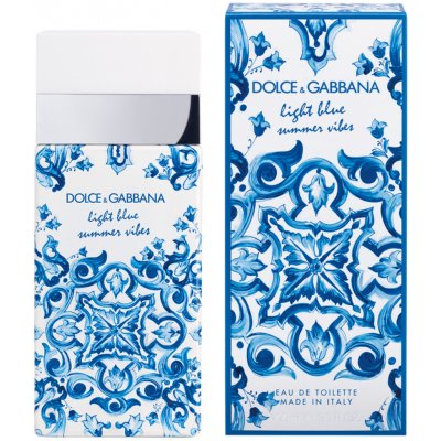Dolce Gabbana Light Blue Summer Vibes toaletní voda dámská 50 ml – Zboží Mobilmania