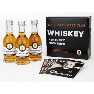 Spirit Explorers Club Kentucky Michter's Pack 43,7% 3 x 0,04 l (karton) – Hledejceny.cz