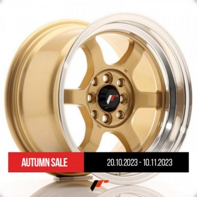 Japan Racing JR12 8,5x15 4x114,3 ET13 gold – Hledejceny.cz