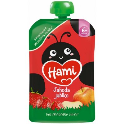 Hami Jahoda Jablko kapsička 100g – Sleviste.cz