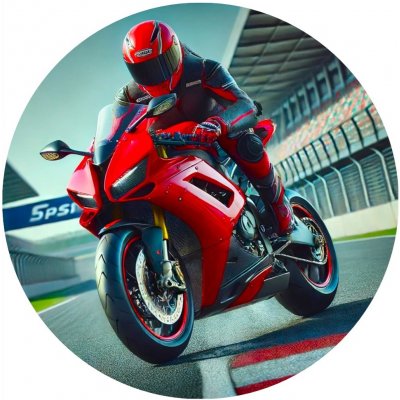 Jedlý papír Červená motorka – Zbozi.Blesk.cz