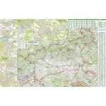 Ústecký kraj - nástěnná mapa 113 x 83 cm, lamino + lišty – Zbozi.Blesk.cz