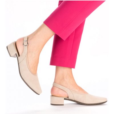 Dámské lodičky 47060 62 Rieker béžové beige – Zboží Dáma