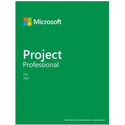 Microsoft Project Pro 2021, ESD elektronická verze, H30-05939, nová licence