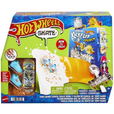 Hot Wheels Tony Hawk Cereal Skate Park – Zboží Dáma