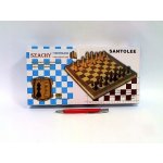 W&K Magnetické dřevěné šachy – Zboží Dáma